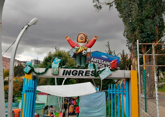 Alasitas-El Ekeko y La Feria - La Paz Bolivia